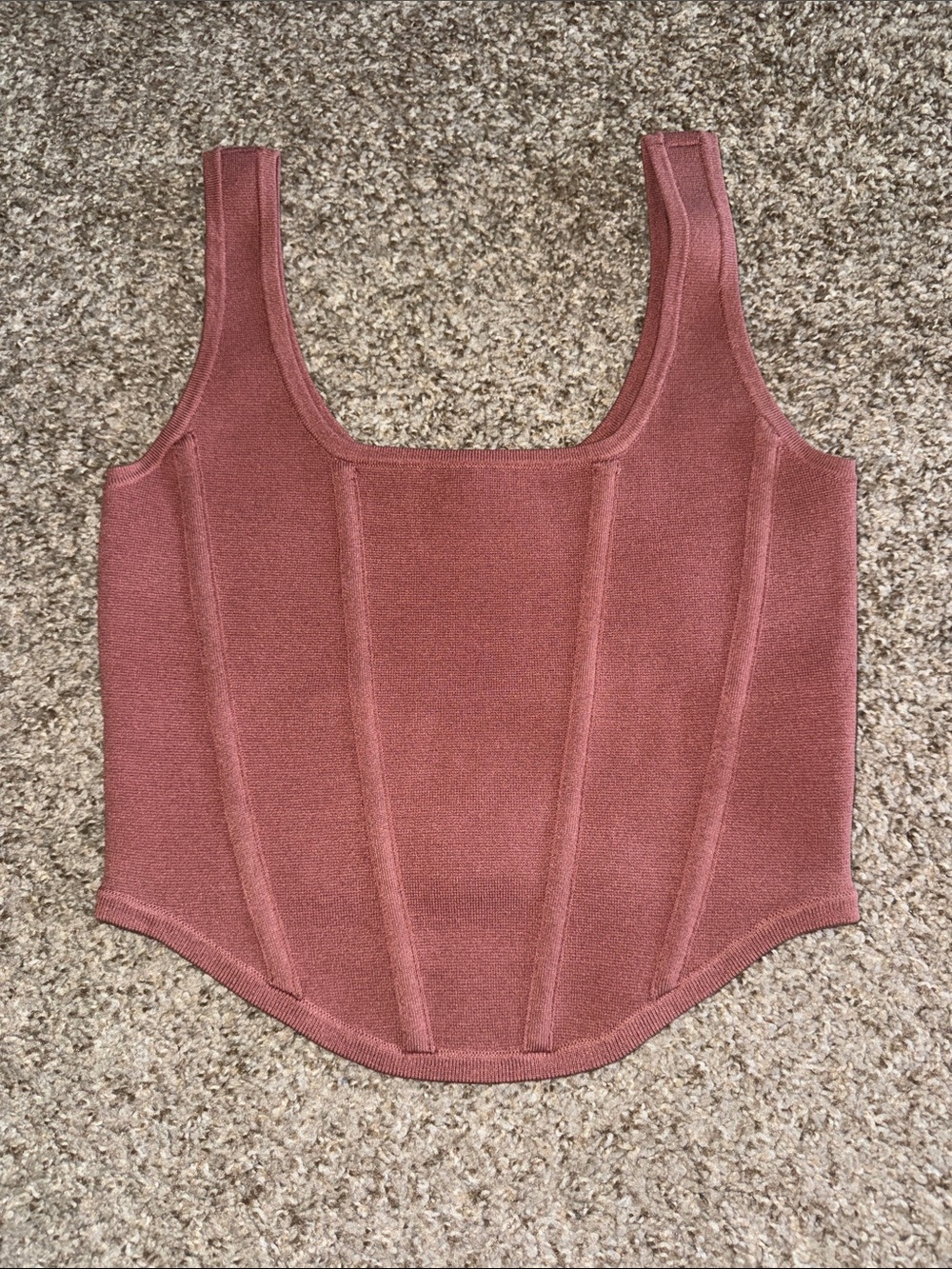 Express body contour corset tank
